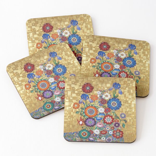 Item preview, Gustav Klimt Flower Garden designed and sold by maniacfitness.