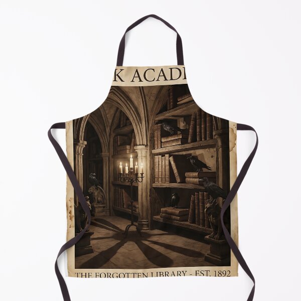 Item preview, Dark Academia Gothic Library Poster designed and sold by iwzzuel.