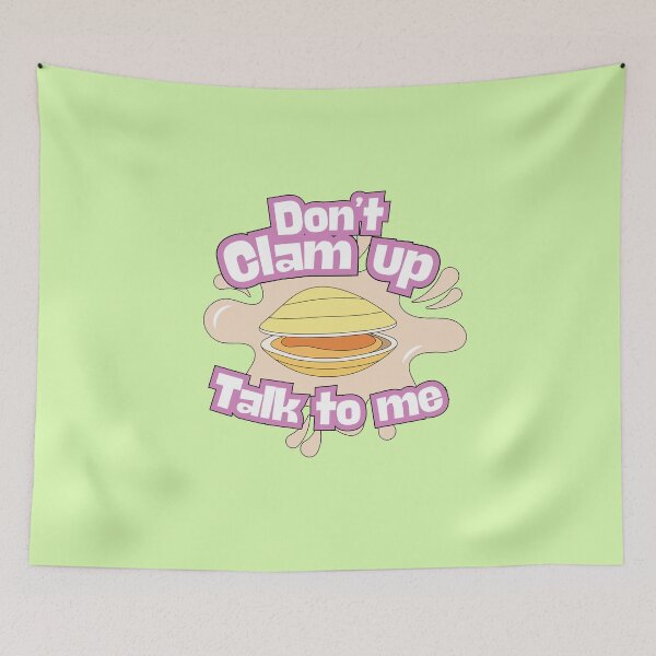 Item preview, Don’t clam up, talk to me designed and sold by BritishDelights.