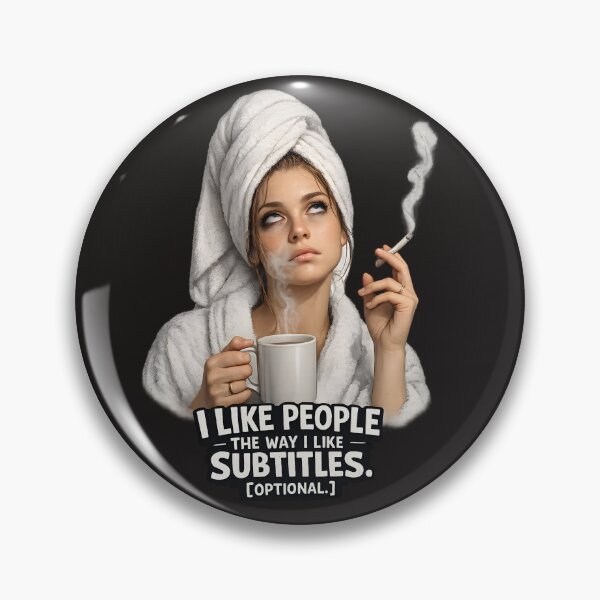 Item preview, I Like People The Way I Like Subtitles Optional Introvert Design designed and sold by PMDesignStudio.