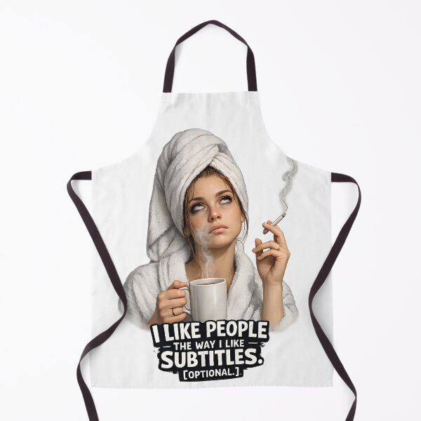 Item preview, I Like People The Way I Like Subtitles Optional Introvert Design designed and sold by PMDesignStudio.