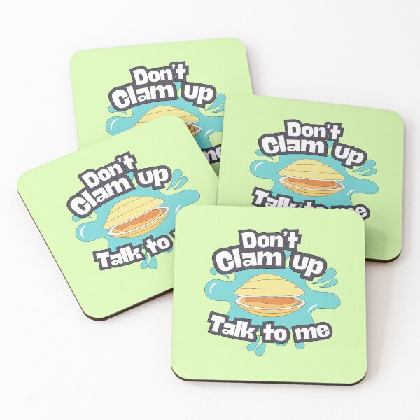 Item preview, Don’t clam up, talk to me designed and sold by BritishDelights.