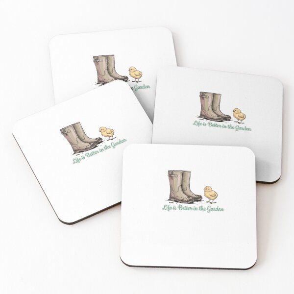 Item preview, Life Is Better in the Garden designed and sold by TeoraMotif Studio.