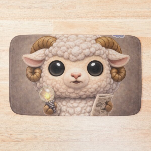 Item preview, Big-Head Small-Thought Sheep | Funko Flock Parody designed and sold by Thpoar.