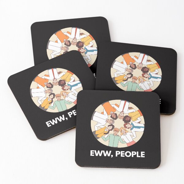 Item preview, Funny Introvert Anxiety – Overwhelmed by People Fisheye Design designed and sold by ContigoART.