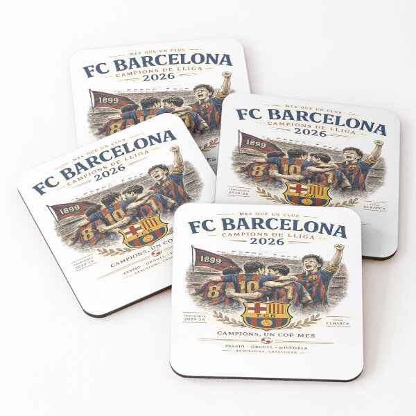 Item preview, FC Barcelona Champions Vintage 2026 designed and sold by AGAutoDesigns.