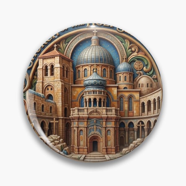 Item preview, CHURCH OF THE HOLY SEPULCHRE JERUSALEM designed and sold by likbatonboot.