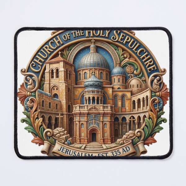 Item preview, CHURCH OF THE HOLY SEPULCHRE JERUSALEM designed and sold by likbatonboot.