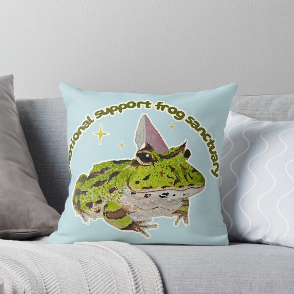 Item preview, Emotional Support Frog Sanctuary (Princess Horace) designed and sold by Blackberries & Moss.