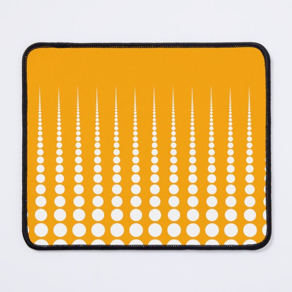 Item preview, Abstract White Polka dots on Mustard Yellow  designed and sold by POLKAIWERX.