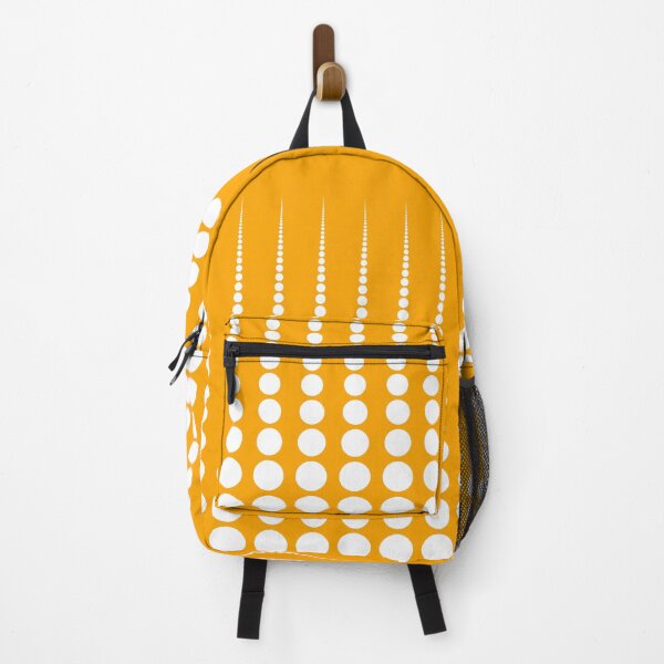Item preview, Abstract White Polka dots on Mustard Yellow designed and sold by POLKAIWERX.