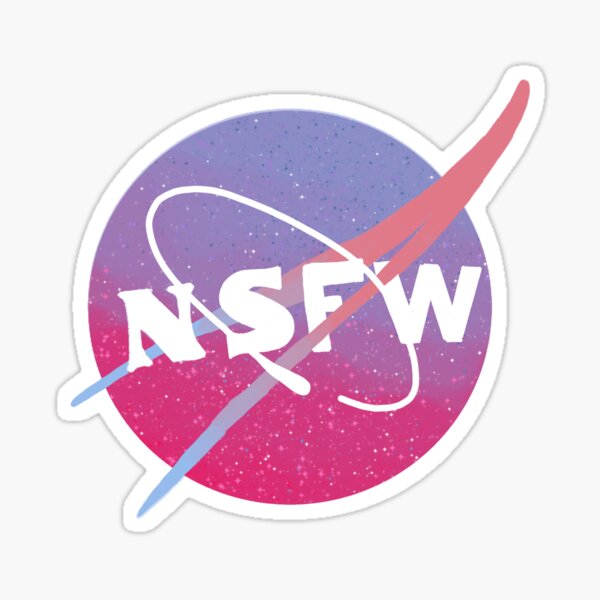 NASA (NSFW) Sticker