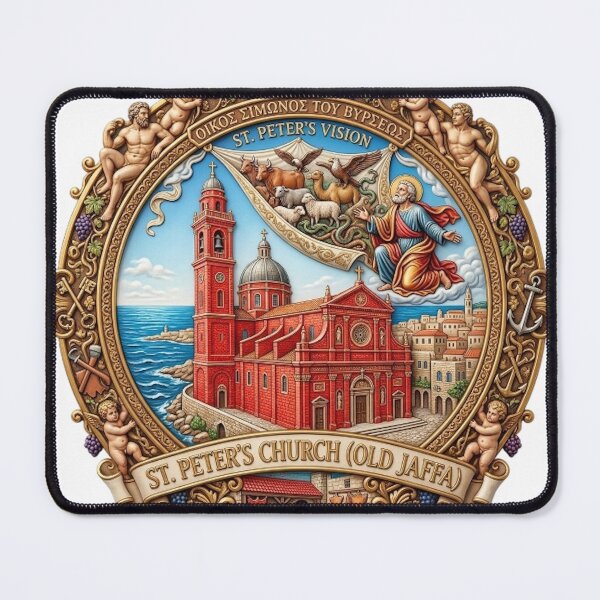 Item preview, ST. PETER'S CHURCH (OLD JAFFA) designed and sold by likbatonboot.