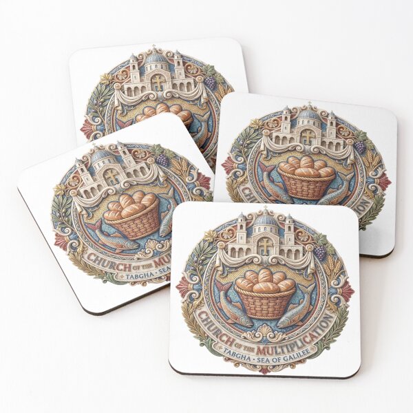 Item preview, CHURCH OF THE MULTIPLICATION TABGHA SEA OF GALILEE designed and sold by likbatonboot.