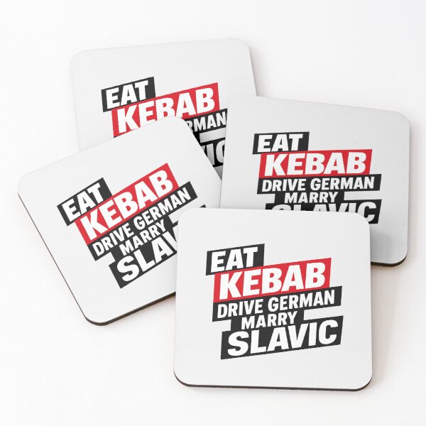 Item preview, Eat Kebab Drive German Marry Slavic designed and sold by happiecatstore.