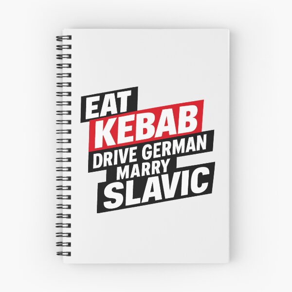 Item preview, Eat Kebab Drive German Marry Slavic designed and sold by happiecatstore.