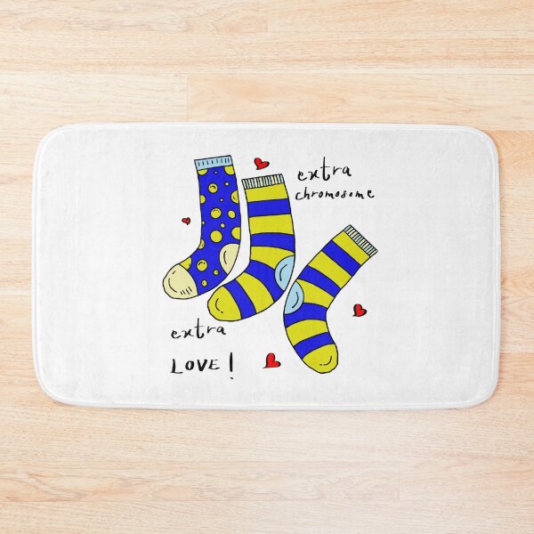 Item preview, Extra Chromosome Extra Love Three Socks Down Syndrome Awareness designed and sold by thecoloursandme.