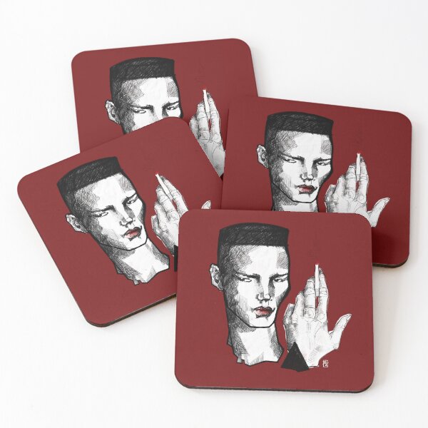 Item preview, Grace Jones Smoking Portrait designed and sold by FraBzz.