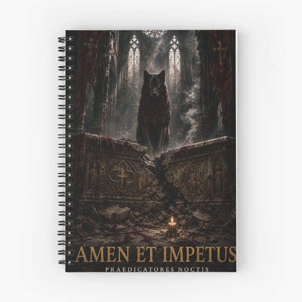 Item preview, Track/Chapter 1 - AMEN ET IMPETUS - Book/Album 5 - PRAEDICATORES NOCTIS designed and sold by GeoWhimsy Studio.