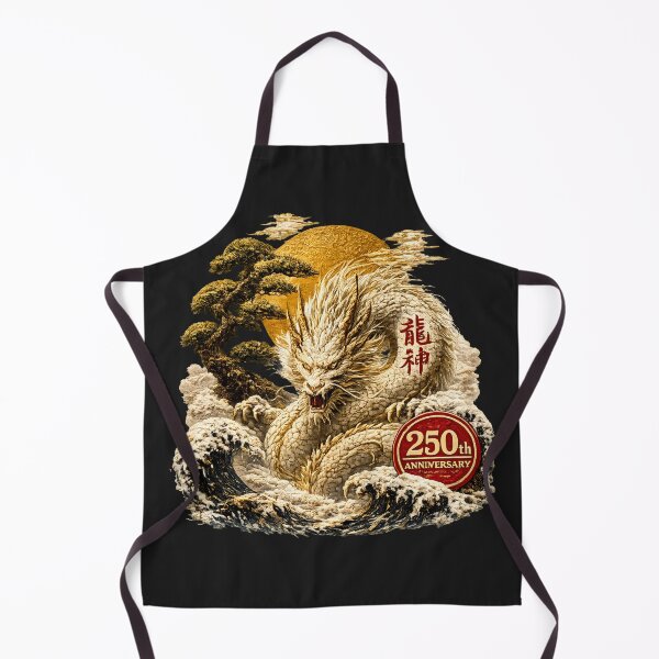 Item preview, Golden Japanese Dragon Guardian USA 250th Anniversary designed and sold by Dragon-Samurai.