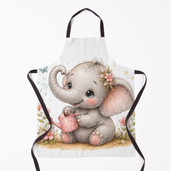 Item preview, elephant with a watering can designed and sold by Savnyy.