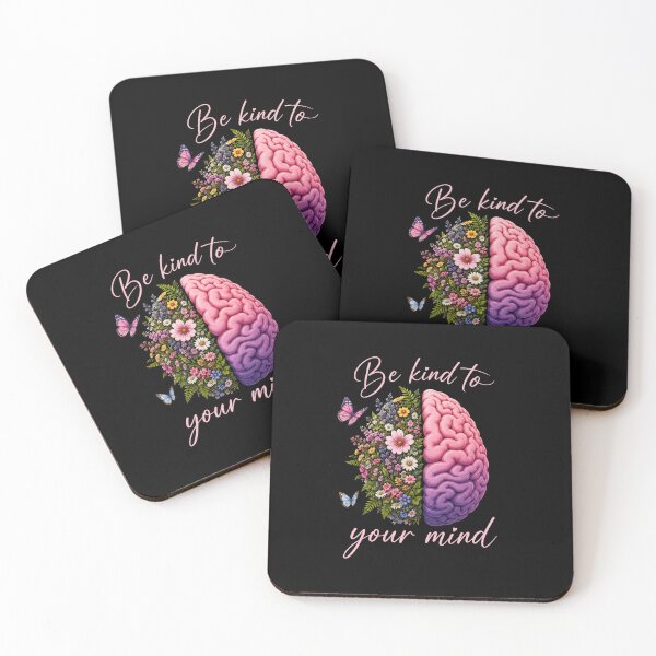 Item preview, Be Kind To Your Mind Mental Health Self Care Well Being designed and sold by FormalDehyena.