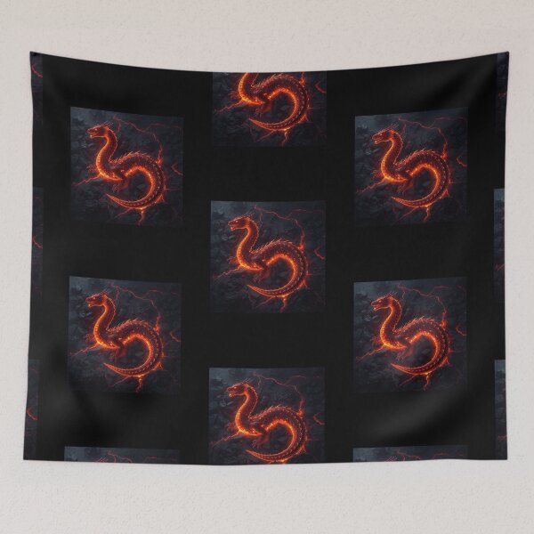 Item preview, FIRE SNAKE 2 designed and sold by mama-creative.