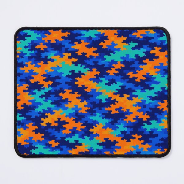 Artikelvorschau, Mandarin Pixel Camo – Reef Edition entworfen und verkauft von Airimo.
