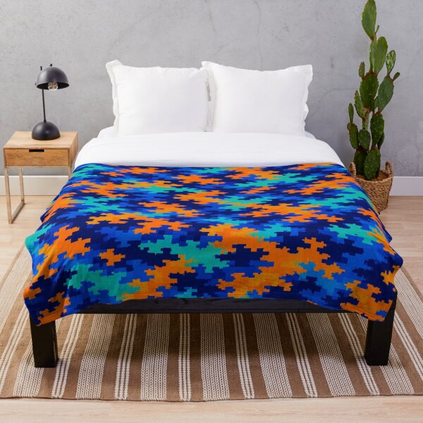 Artikelvorschau, Mandarin Pixel Camo – Reef Edition entworfen und verkauft von Airimo.