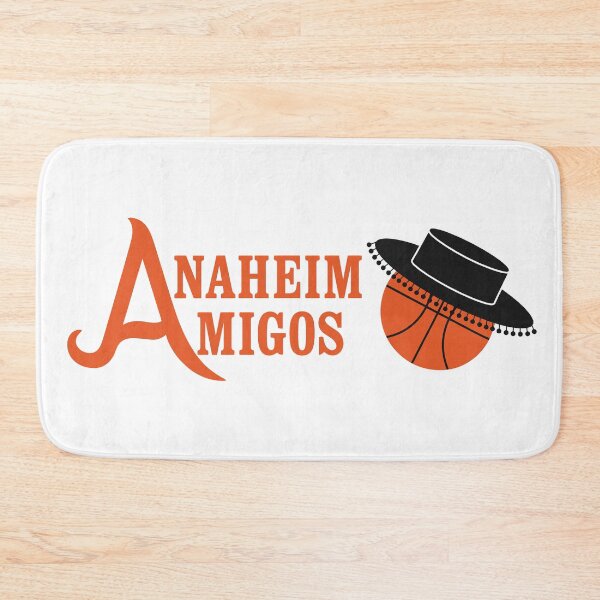 Item preview, Anaheim Amigos Vintage ABA Basketball Logo – Classic 1960s Basketball Design designed and sold by RetroBasketball.
