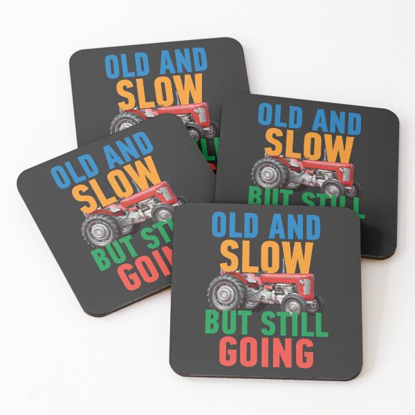 Item preview, Vintage Tractor, Old And Slow But Still Going, Color edition designed and sold by studio838.