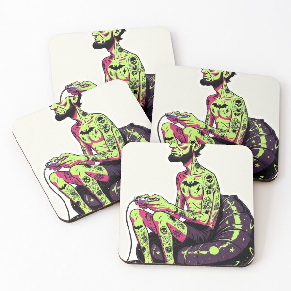 Item preview, Cosmic Couch Goblins Commit Controller Crimes designed and sold by Print Fiction.