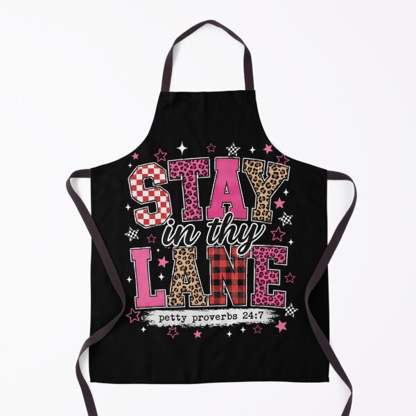 Item preview, Stay In Thy Lane Petty Proverbs 24:7 Sassy Humor Quote designed and sold by FormalDehyena.