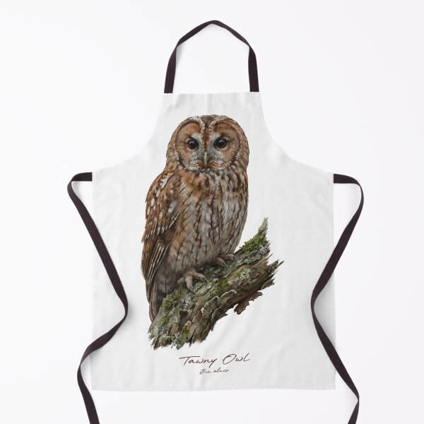 Item preview, Tawny Owl on Mossy Branch designed and sold by Takeda-art.