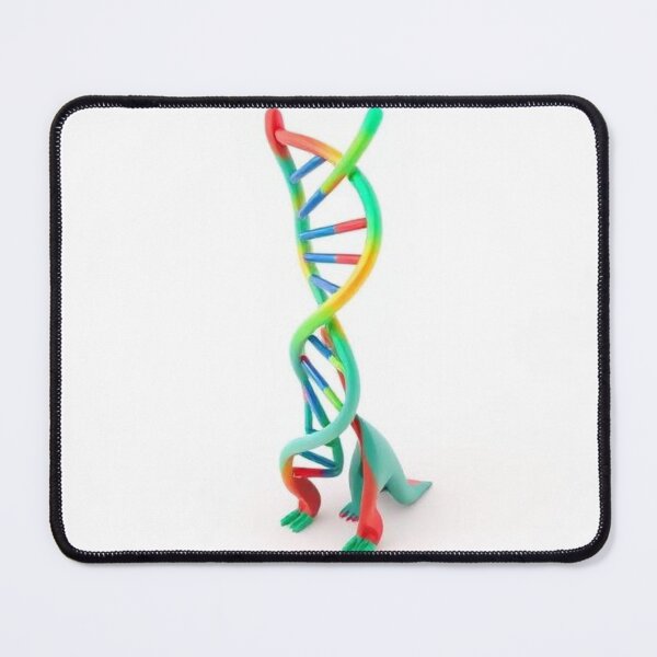 Item preview, Multicolor DNA strand with little legs on a white background designed and sold by RAISC.
