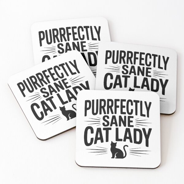 Item preview, Purrfectly Sane Cat Lady designed and sold by Frank Ring.