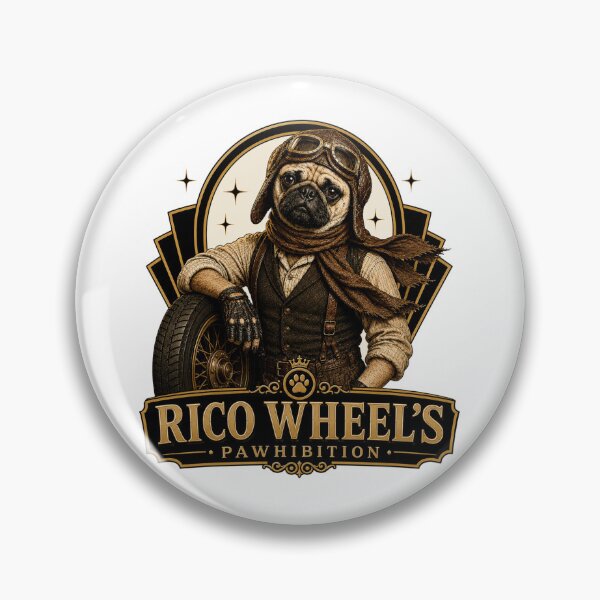 Item preview, Rico Wheels – Pawhibition Era Originals designed and sold by Ikkipass Enterprises.