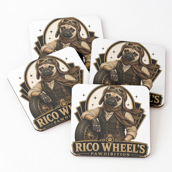 Item preview, Rico Wheels – Pawhibition Era Originals designed and sold by Ikkipass Enterprises.