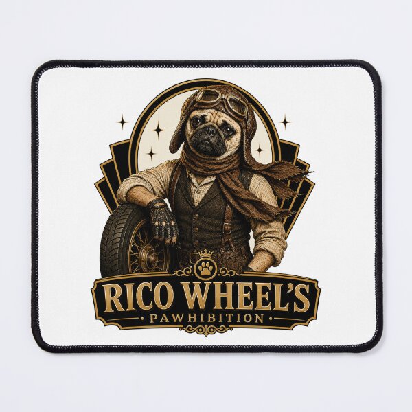 Item preview, Rico Wheels – Pawhibition Era Originals designed and sold by Ikkipass Enterprises.