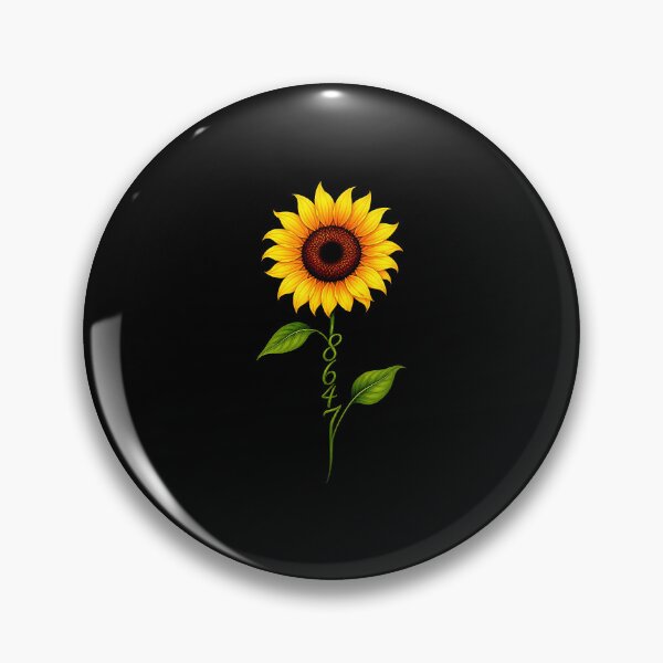 Item preview, Sunflower 8647 Resist Protest Liberal Floral Political Anti Trump designed and sold by phoebelevine.