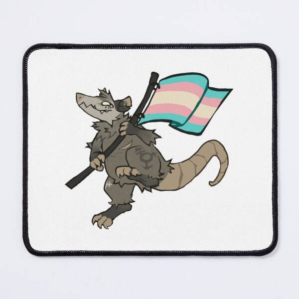 Item preview, Trans Rights Opossum designed and sold by RansomClothings.