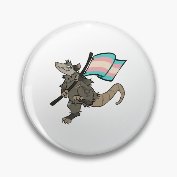 Item preview, Trans Rights Opossum designed and sold by RansomClothings.