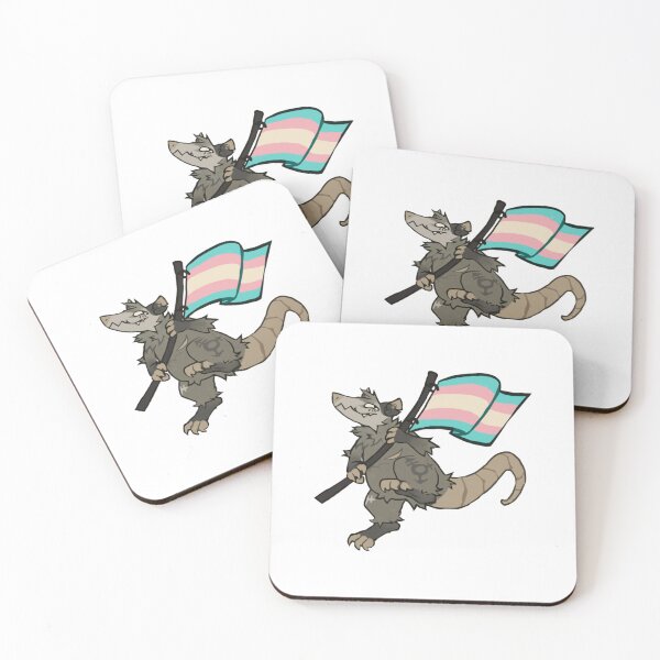 Item preview, Trans Rights Opossum designed and sold by RansomClothings.
