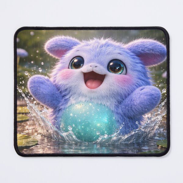 Item preview, Puddlepip: The Splash-Happy Puff Sprite designed and sold by ArtsyInventor.