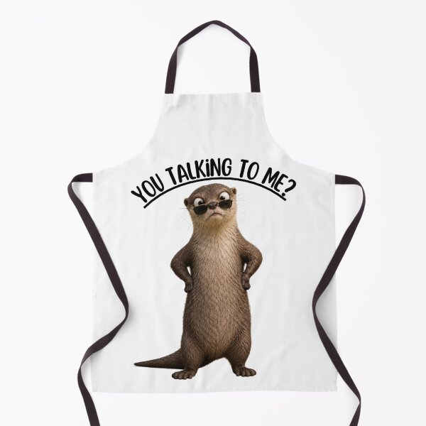 Item preview, Funny Otter You Talking To Me Meme designed and sold by Rightstudio1.