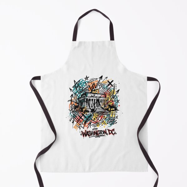 Item preview, Washington DC Colorful Graffiti Landmark Street Art Design designed and sold by Fenay Designs.