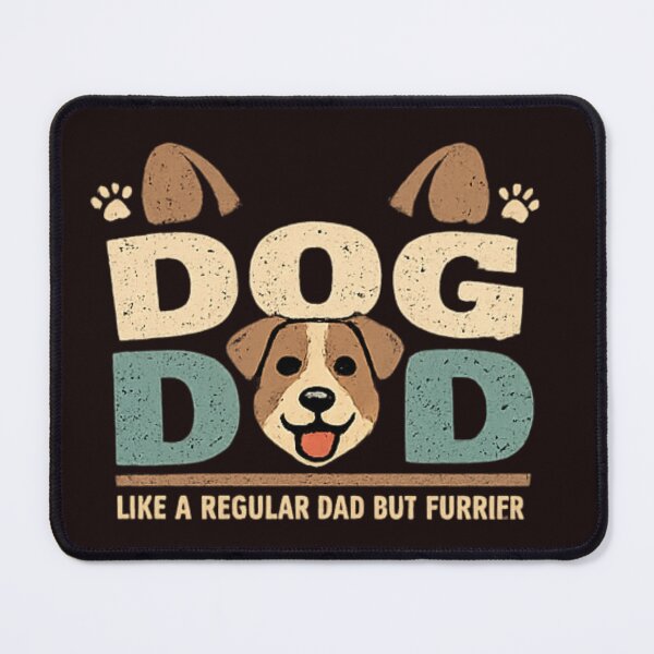 Item preview, Funny Dog Dad Shirt Like A Regular Dad But Furrier Father’s Day Gift designed and sold by PoojaArtLab.