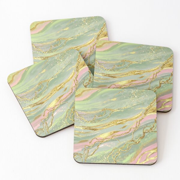 Item preview, Ethereal Mint & Rose Gold Whispers designed and sold by PastelWaters.
