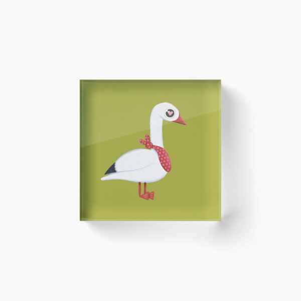 Aperçu de l'œuvre hungry snow goose créée et vendue par nosy larry.