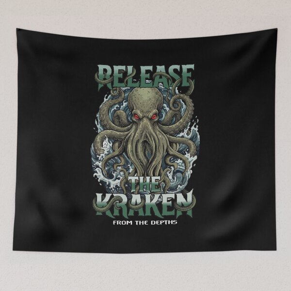 Item preview, Release The Kraken designed and sold by Candywrap Studio.